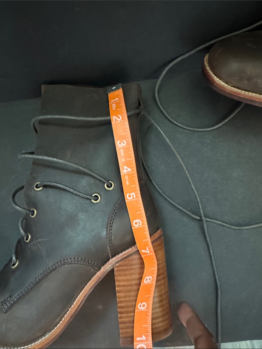 Brown Heeled Juneau Jeffrey Campbell Ankle Boots - Picture 6 of 17